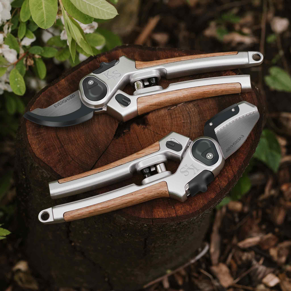 Kent & Stowe Eversharp ™ Premium Secateurs Duo Gift Set