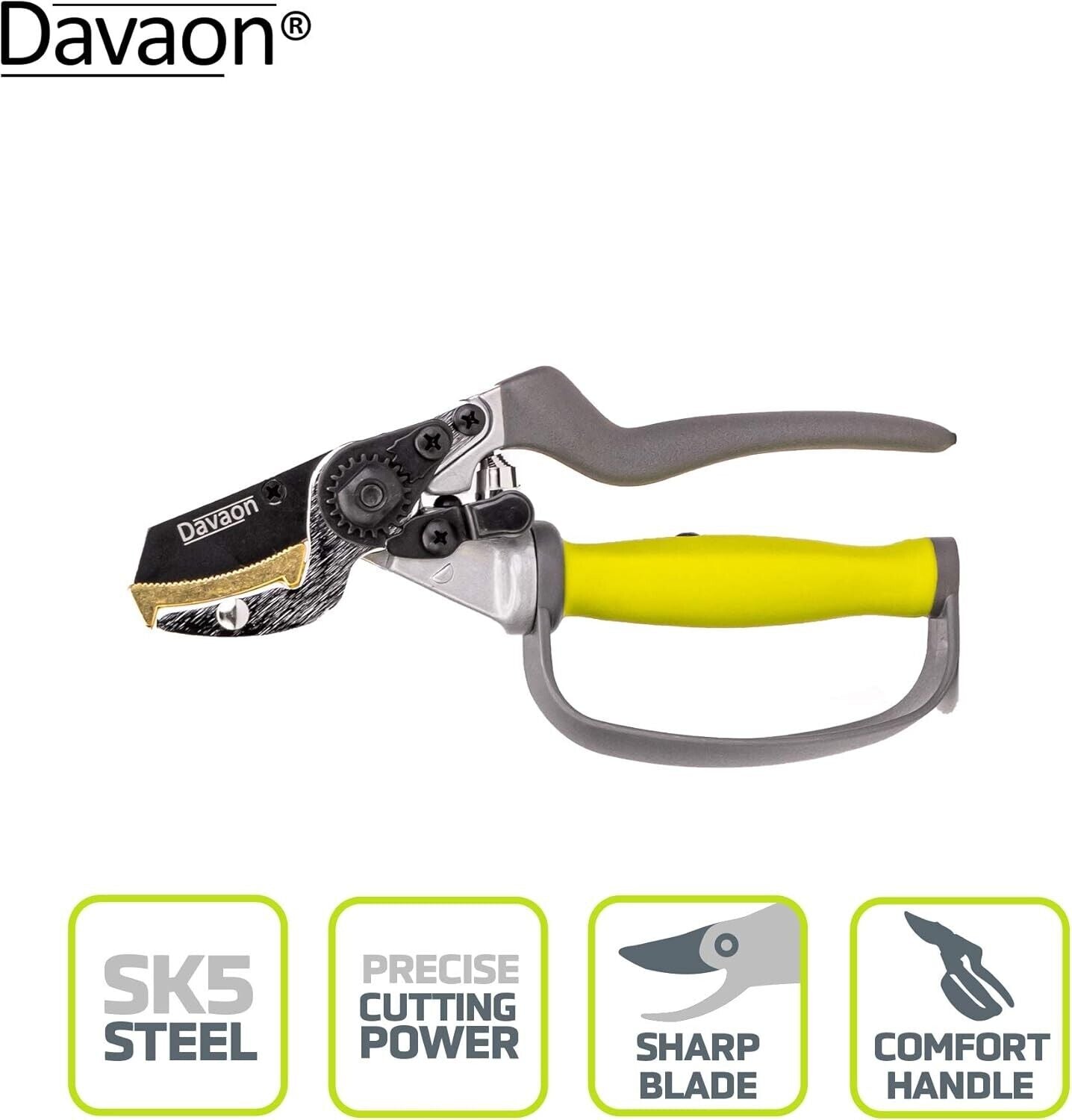 Davaon Anvil Style Secateurs