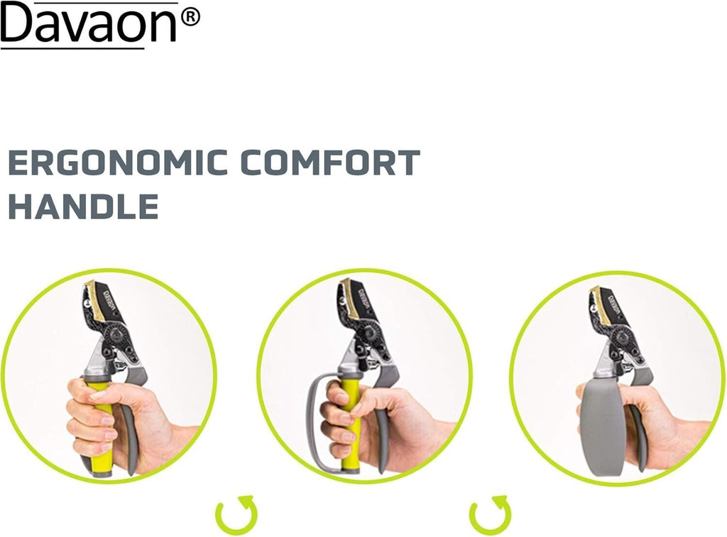 Davaon Anvil Style Secateurs